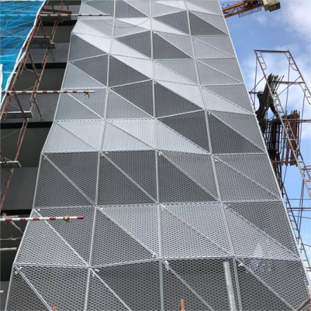 Aluminum Expanded Mesh Exterior Wall Aluminum Expanded Mesh Exterior Wall